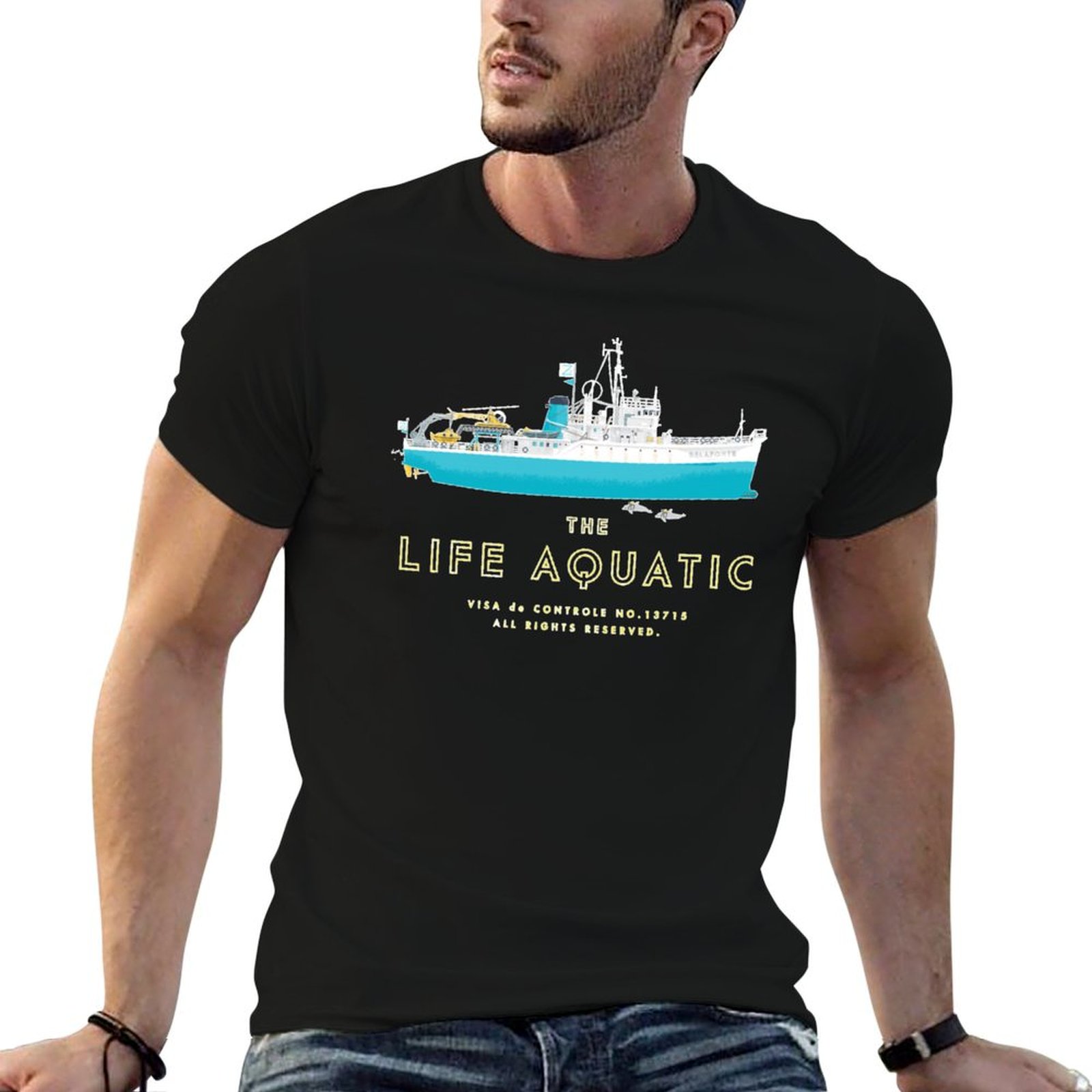 Aquatic Sports Activities - تي شيرت The Life Aquatic With