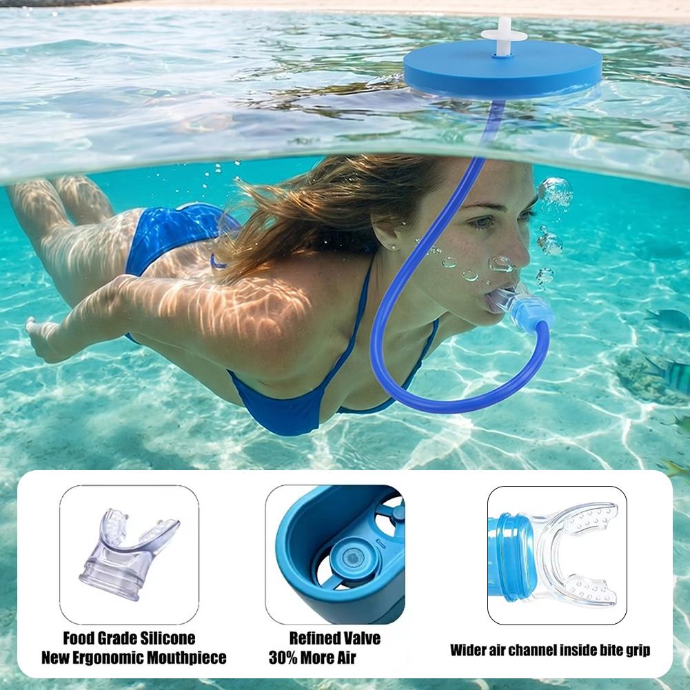 أنبوب غوص حر مع عوامة عائمة وم - مراجعة Aquatic Diving وسعره